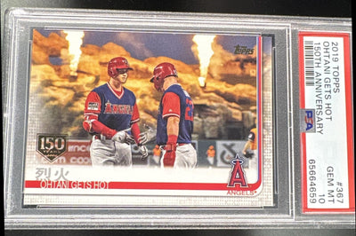 Pokémon Panini 2019 Topps 150th Anniversary Shohei Ohtani #367 PSA 10