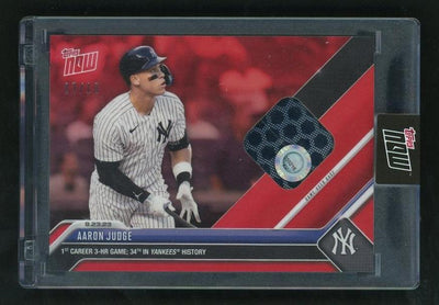 Baseball Topps Topps Now 754e Aaron Judge New York Yankees
