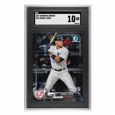 Pokémon Panini 2017 Bowman Chrome Aaron Judge #56 Rookie Rc SGC 10