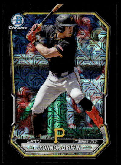 Baseball Bowman 2026 Bowman Chrome Konnor Griffin Black Mojo Refractor /10