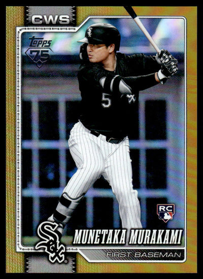 Baseball Topps 2026 Topps Series 2 #503 Munetaka Murakami Rookie Rc True Gold Refractor /50
