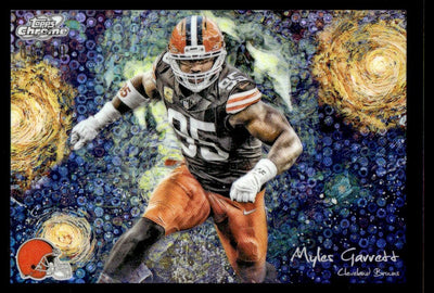 Sports Topps 2025 Topps Chrome Myles Garrett Starry Night Black Disco /10