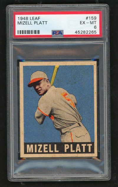 Pokémon Panini 1949 Leaf/Donruss Mizell Platt #159 PSA 6