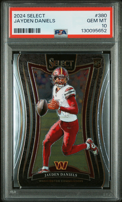 Magic The Gathering Panini 2024 Select Jayden Daniels #380 PSA 10