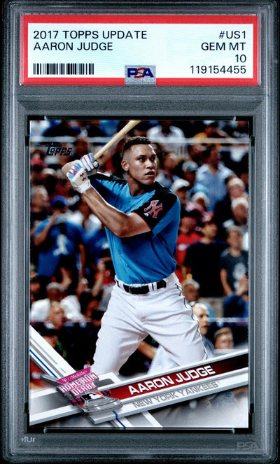 Baseball Topps 2017 Topps Update Aaron Judge #Us1 PSA 10