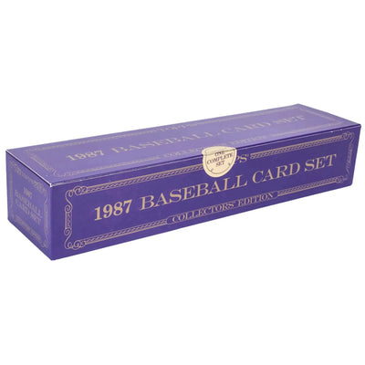 Baseball Topps 1987 Topps Tiffany Collector'S Edition Complete Set + Picture Cards Box (Factory Sealed)