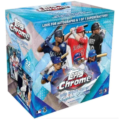 Baseball Topps 2020 Topps Chrome Baseball Update Sapphire Edition Box
