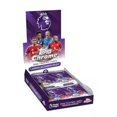 Soccer Topps 2026 Topps Chrome Premier League Epl Soccer Hobby Box