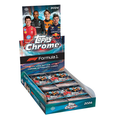 Racing Topps 2024 Topps Chrome Formula 1 Racing Hobby Box