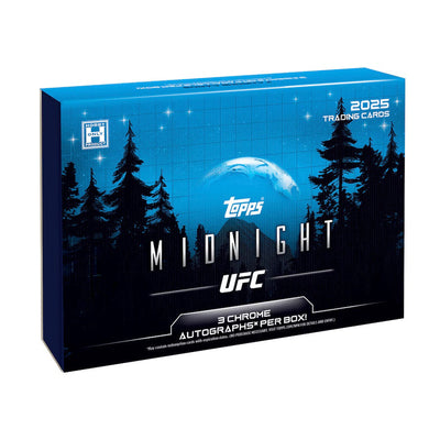 UFC MMA Topps 2025 Topps UFC Midnight Hobby Box