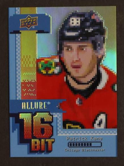 Pokémon Panini 2022-23 Upper Deck Allure #B-19 Patrick Kane 16-Bit