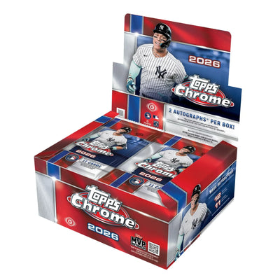 Baseball Topps 2026 Topps Chrome Baseball Jumbo Hobby Box