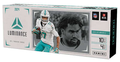 Football Panini 2024 Panini Luminance NFL Trading Card Hobby Box