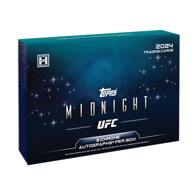 UFC MMA Topps 2024 Topps UFC Midnight Hobby Box
