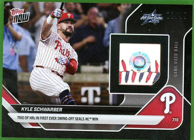 Baseball Topps 2025 Topps Now 433b Kyle Schwarber All-Star Game /49 Vg Philadelphia Phillies