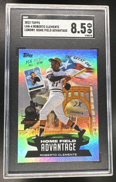 Baseball Topps 2022 Topps Roberto Clemente Legendary Home Field Advantage SSP SGC 8.5