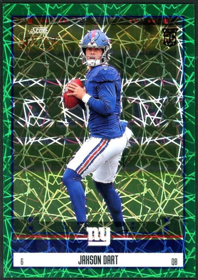 Football Panini 2025 Select Jaxson Dart Green Velocity /5
