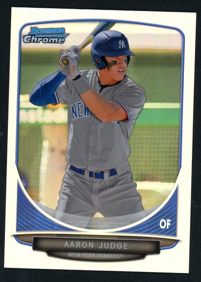 Baseball Topps 2013 Bowman Chrome Bdpp19 Aaron Judge Refractor New York Yankees