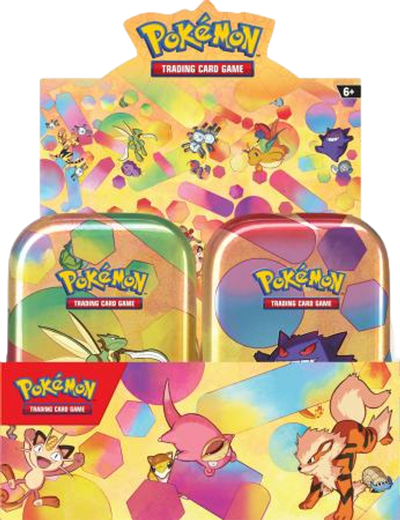 Pokémon 151 Mini Tins Display Box Of 10