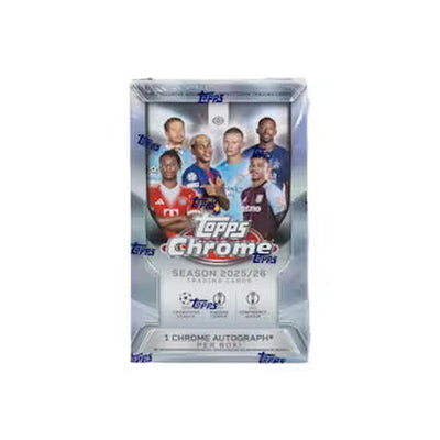 Soccer Topps 2025/26 Topps Chrome Uefa Club Competition Hobby Box