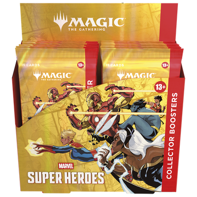 Magic The Gathering Magic The Gathering: Marvel Super Heroes: Collector Booster Box