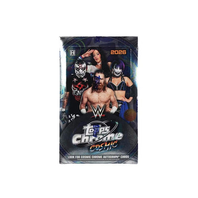 WWE Wrestling Topps 2026 Topps Chrome Cosmic WWE Hobby Box