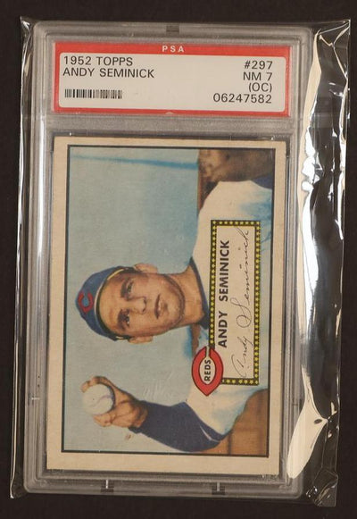 Pokémon Panini 1952 Topps #297 Andy Seminick PSA 7 Oc 06247582
