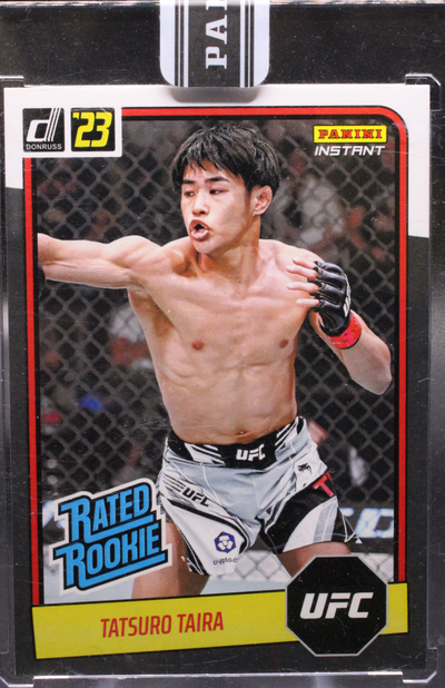 UFC MMA Panini 2023 Panini Instant UFC - Tatsuro Taira Rr-35 - Rated Rookie Retro Black 1/1