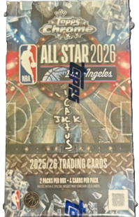 Basketball Topps 2025-26 Topps Chrome Cactus Jack Basketball X NBA All-Star Game Hobby Box
