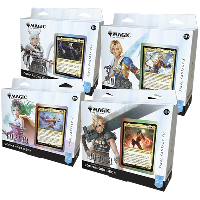 Magic The Gathering Magic: Universes Beyond: Final Fantasy Collector Commander Deck Case