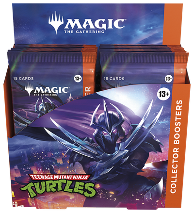 Magic: The Gathering - Universes Beyond - Teenage Mutant Ninja Turtles - Collector Booster Box (12X Packs)