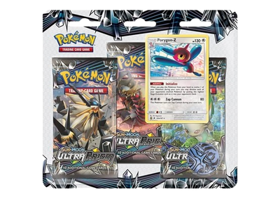Ultra Prism 3-Pack Blister W/ Porygon-Z