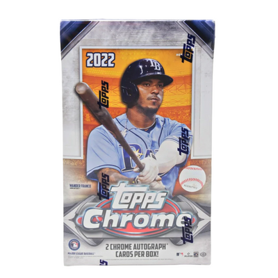 Baseball Topps 2022 Topps Chrome Baseball - Hobby Box With 1 Silver Pack