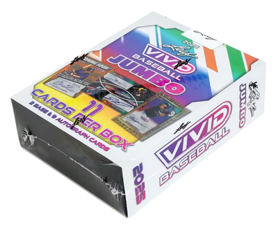 Baseball 2025 Leaf Vivid Baseball Hobby Jumbo Box