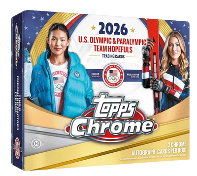 Sports Topps 2026 Topps Chrome U.S. Winter Olympics & Paralympic Team Hopefuls Hobby Box