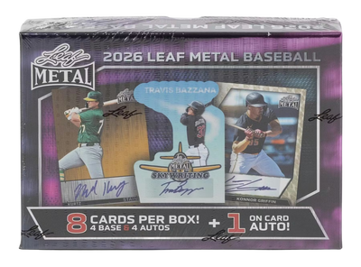 Baseball 2026 Leaf Metal Baseball Hobby Box
