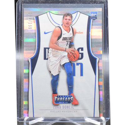 Basketball Panini 2018 Panini Threads Basketball - Luka Doncic 101 - Holo /199