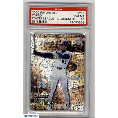 Baseball 2000 Future Bee Power League Stadium Ul Ichiro #T014 Lg Dream PSA 10