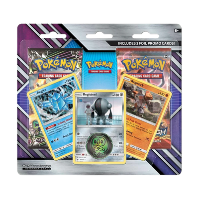 Regice & Registeel & Regirock Promo - 2 Packs Blister