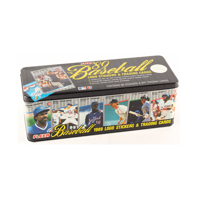 Baseball 1989 Fleer Baseball Glossy Cards And Logo Stickers