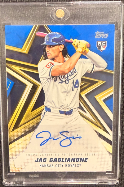 Baseball Topps 2026 Topps Series 1 Baseball Stars Auto - Jac Caglianone - Bsa-Jc Rc 55/150