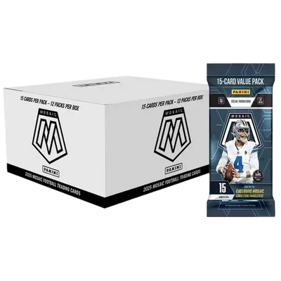 Football Panini Panini - 2025 Mosaic American Football (NFL) - Fat Pack Box