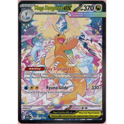 Pokémon Pokemon Single: Mega Dragonite EX 290/217 Ascended Heroes (2026) SIR NM