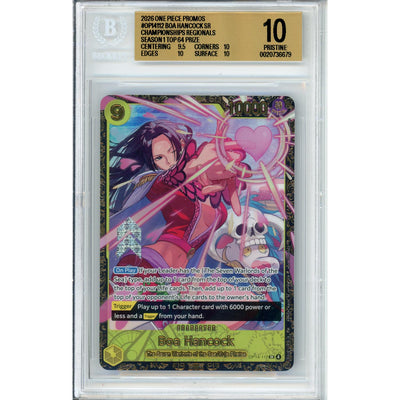 One Piece TCG One Piece Graded: Boa Hancock Op14-112 Championship Top 64 (2026) Beckett 10