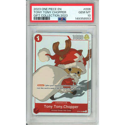 Pokémon Pokemon Graded: Tony Tony Chopper St01-006 Gift Collection 2023 PSA 10