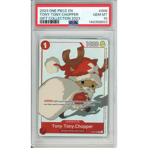 Pokémon Pokemon Graded: Tony Tony Chopper St01-006 Gift Collection 2023 PSA 10