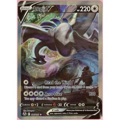 Pokémon Pokemon Single: Lugia V 186/196 Silver Tempest (2022) Holo NM