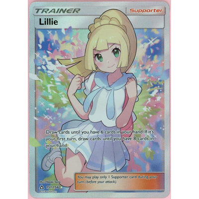 Pokémon Pokemon Single: Lillie 151/157 Ultra Prism (2018) Full Art Trainer NM