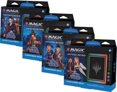 Magic: The Gathering - Universes Beyond - Doctor Who - Commander Decks