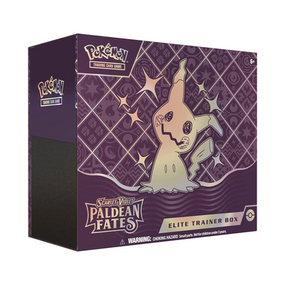 Pokémon Pokemon Scarlet And Violet Paldean Fates Elite Trainer Box